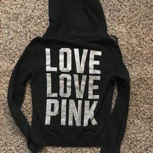 VS PINK zip up